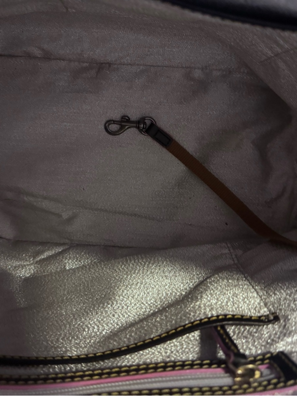 EUC/ LIKE NEW Dooney & Bourke Multi Mickey Silhouette Tote 10th anniversary bag - Picture 5 of 7